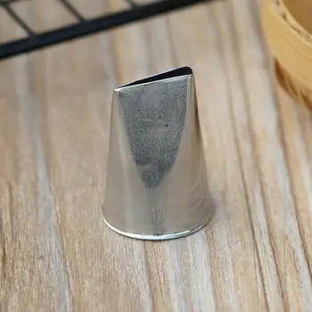 

#126 Rose Petal Piping Nozzle Tip Korea Bean Paste Pastry Tools Icing Nozzles Cake Decorating Cupcake Baking Tools