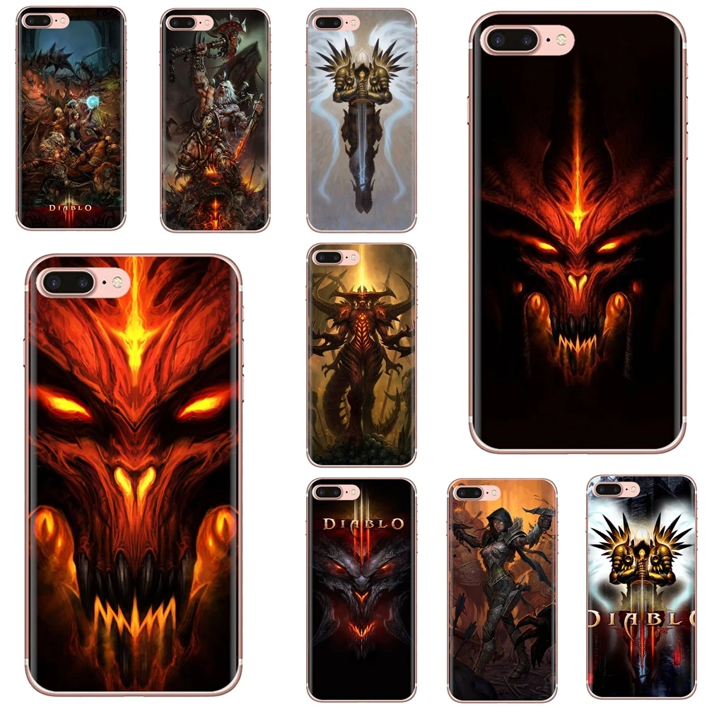 Diablo-S-3-S-cool-game Cell Phone Case Cover For Xiaomi poco X3 nfc F2 Pro M3 Mi 5X 6X Max Mix 1 2 2S 3 Mi5 Mi6 Mi3 Mi4 | Мобильные