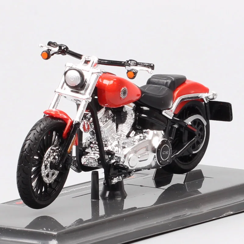1/18 весы maisto HD Breakout softail мотоцикл литой автомобиль игрушка миниатюры для детской коллекции спортивный велосипед Красный