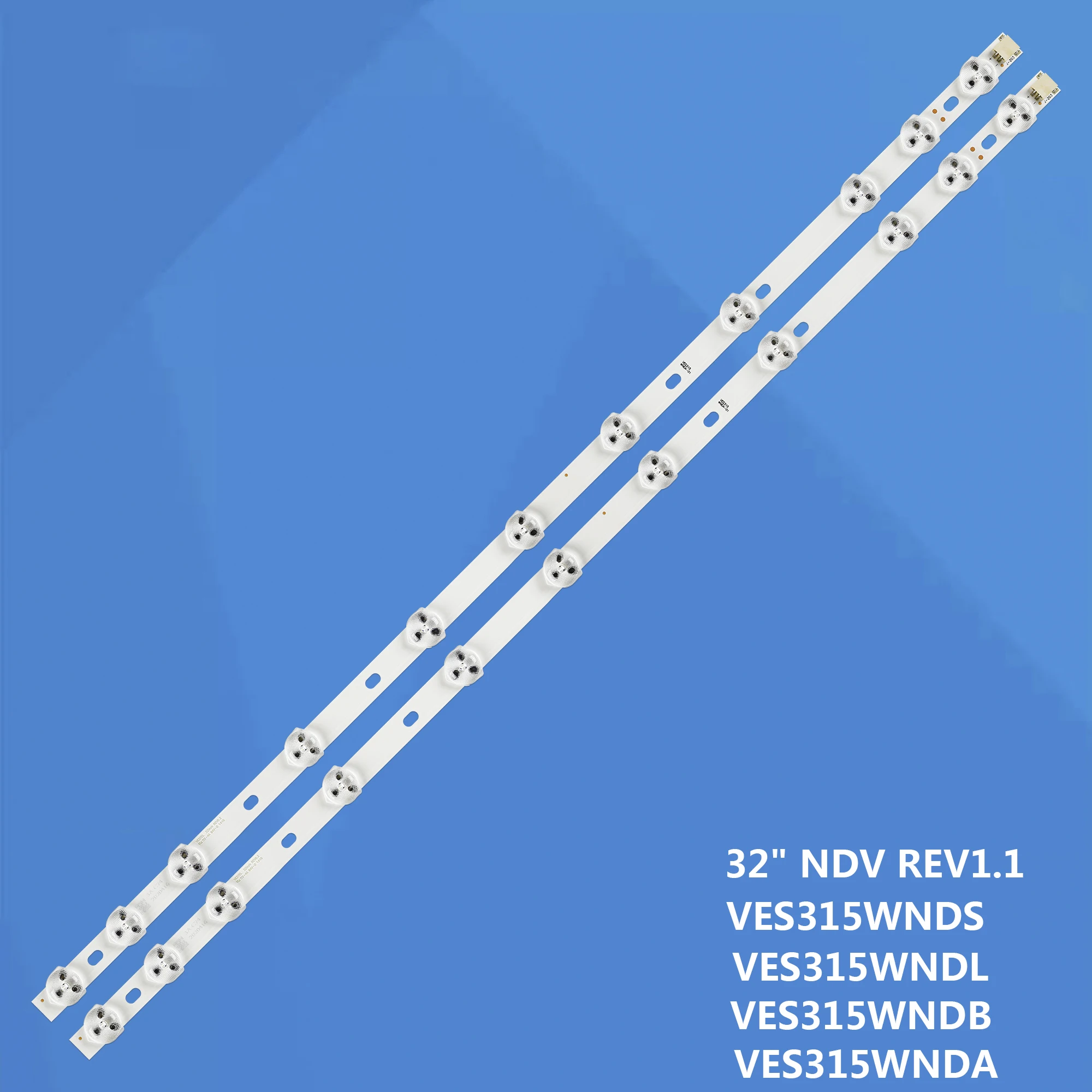 

60pcs 32 inch 11 leds LED Backlight Strip for VESTEL 32D1334DB VES315WNDS-2D-R02 VES315WNDA-01 VES315WNDL-01 VES315WNDB