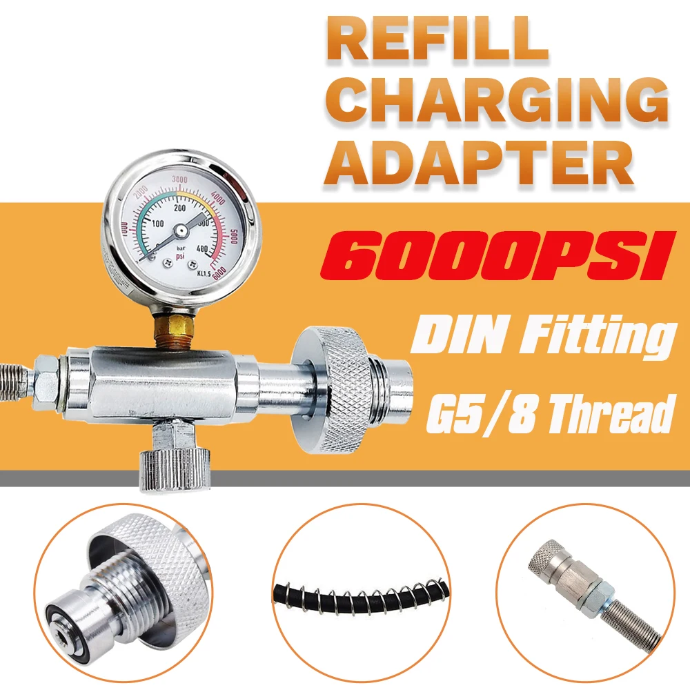 Пейнтбол PCP воздушный пистолет винтовка заполняющая станция заправка зарядный