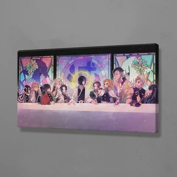 

Kagaya Ubuyashiki Demon Slayer Kimetsu no Yaiba Poster Canvas Wall Art Decoration prints Dorm living bedroom decor Painting