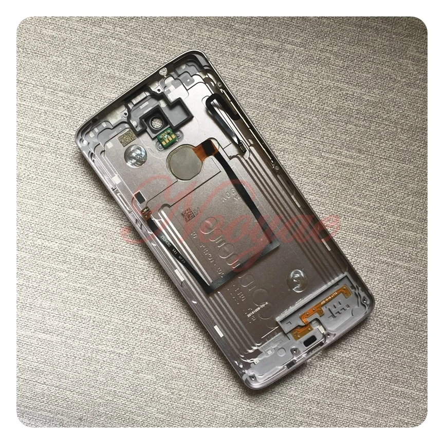 Задняя крышка для zte Axon 7 mini B2017 чехол на батарейку с боковой кнопкой громкости и гибким кабелем для объектива камеры