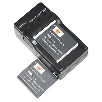 

2PCS 1700mAh 3.7V NB-6L DSTE NB6L Battery 1*Charger for Canon PowerShot D10 SD1200 SD1300 SD3500 SD770 SD980 IS IXY 25 IS SX710