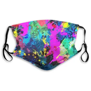 

LAURA FERGUSON Half Face Mask with Filter Unisex Tactical Winter Face Cover for Skiing orescent