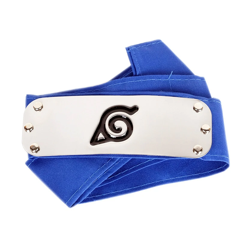 Аниме Naruto повязка на глаза для косплея Prop Sasuke Uchiha Itachi Kakashi Pein черный синий