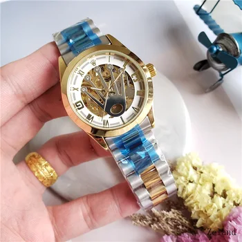 

Rolex- Datelog Series Ladies Men's Automatic Mechanical Watch Stainless Steel Waterproof Casual Watch Gift919Orders