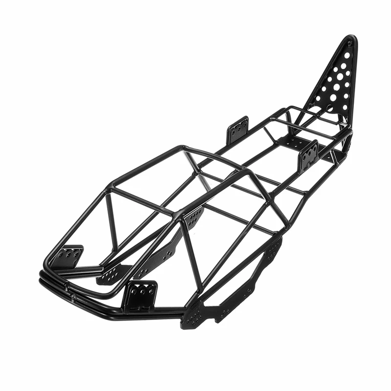 

FBIL-Steel Roll Cage Frame Body Black Chassis for Axial SCX10 1 / 10 RC Rock Car Crawler Climbing Truck Parts
