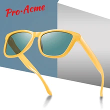 Pro Acme, новинка, фирменный дизайн, поляризованные солнцезащитные очки для мужчин, женщин, мужчин, для вождения, Ретро стиль, квадратные солнцезащитные очки, sonnenbrille, UV400, PC1354A