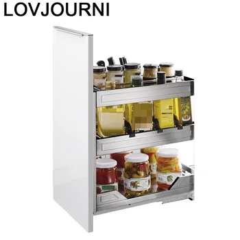 

Cocina Despensa Rangement Cucina Cupboard Storage Stainless Steel Cuisine Cozinha Kitchen Cabinet Cestas Para Organizar Basket