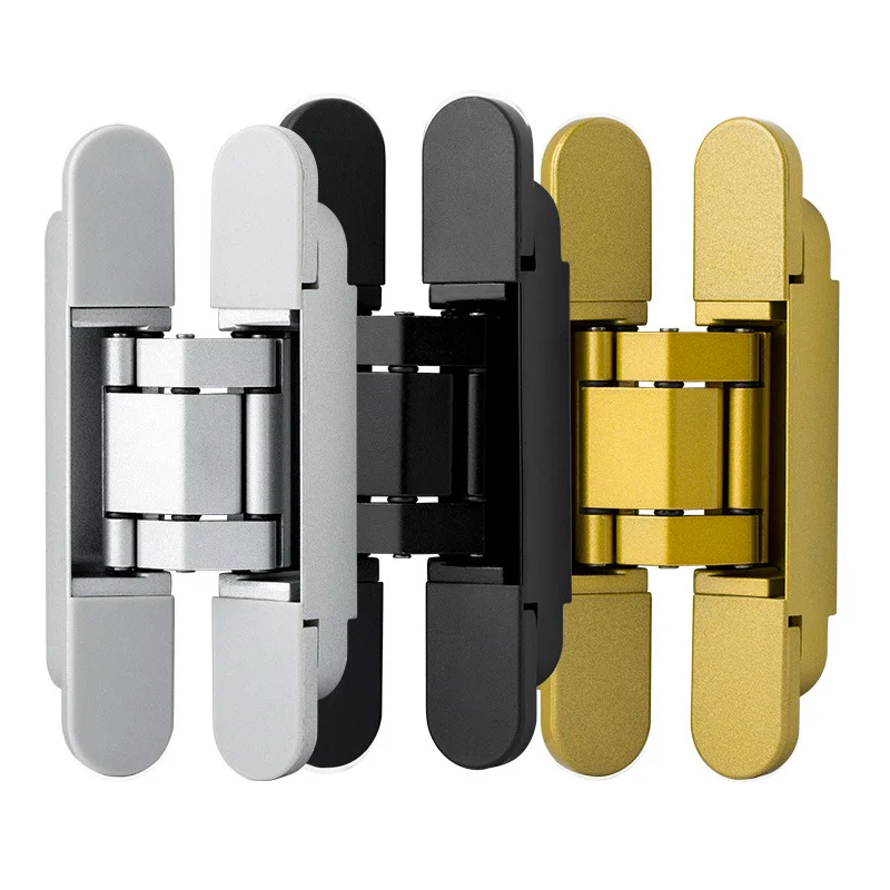 Indoor wood door bearing hidden hinges 180 degree