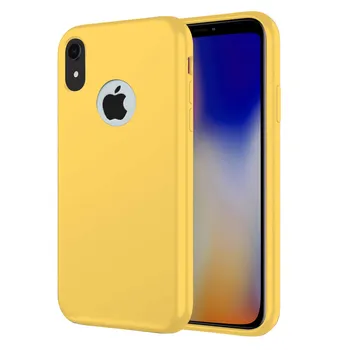 

TBOC case for Apple iPhone XR [6.1 "]-Case Rigid Silicone Low Clearance Premium Soft Touch Lining Indoor resistant