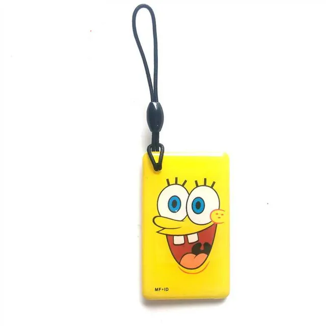 125KHZ 13.56MHZ Dual Chip Frequency Changeable Rewritable UID/T5577 EM4305 RFID Rewrite 0 Block Keychain Access Control Card 2