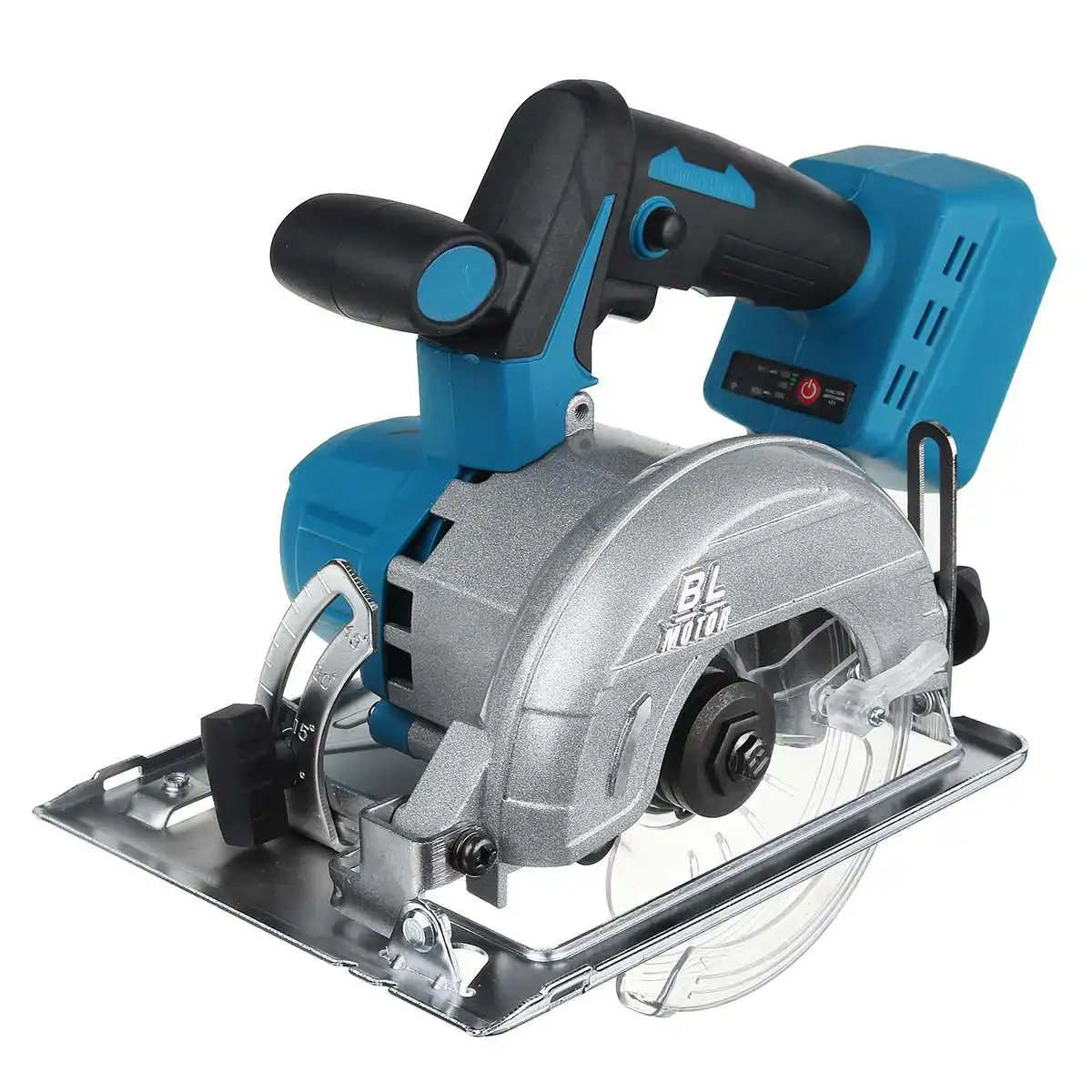 10800RPM 125mm Cordless Electric Wood Circular Saw Power Tools Dust Passage Multifunction Cutting Machine For 18V Makita Battery