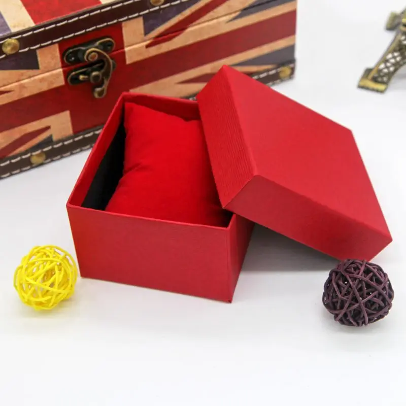 

Watch Box Gift Box Clouds Sky Blue Striped Packaging Cardboard Box Jewlery Box