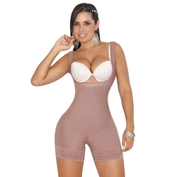 Compression Seamless Fajas Girdle Short With High Back fajas colombianas Post Surgery Compression BBL Stage 2