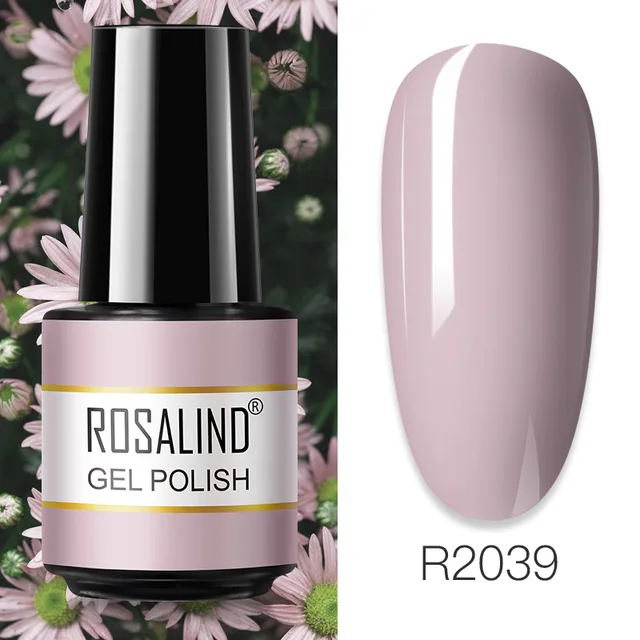 ROSALIND Primer Top Base Coat 7ML Gel Nail Polish For Manicure Long Lasting Nail Art Salon Gel Varnish UV LED Color Gel Polish RAR2039