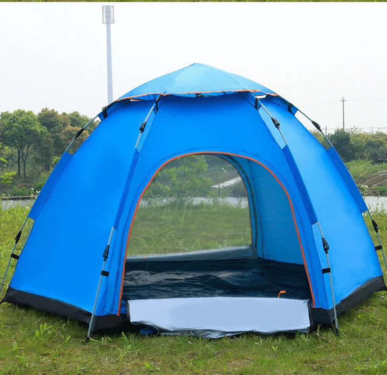 

Leisure Tent Pop Up Tent Camping Rainproof Spring Tent Nature Hiking Tent Automatic Rainproof Camping Wild Camping Family