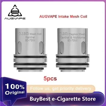 

5pcs Original New AUGVAPE Intake Mesh Coil For Intake Sub-ohm Tank With 0.15ohm And 0.2ohm Meshed Construction E-cigarette Coils
