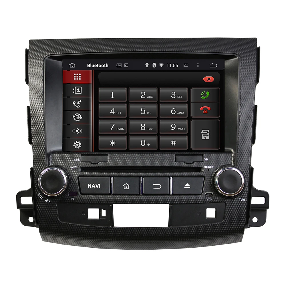 8 &quot8 ядер Android 9 0 автомобильное радио для MITSUBISHI Outlander 2006 2012 dvd плеер 4 + 64 Гб