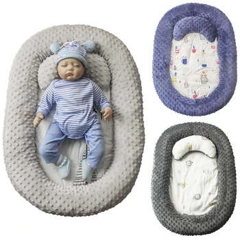 

Baby Lounger Newborn Portable Baby Bed for Travel Infant Toddler Lounger Newborn Crib Infant Bed Co-Sleeping Bassinet Bebe Bed