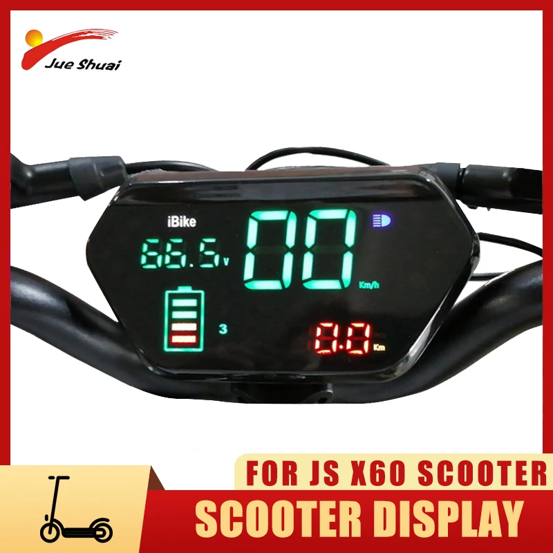Jueshuai X60 Elektrische Roller Display Geschwindigkeit Batterie Power  Unfall Details E Roller Zubehör Teile LED Roller Display|Scooter Parts \u0026  Accessories| - AliExpress