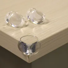 Protecteur de coins de Table en Silicone, 4 pièces, sécurité enfants bébé, couvercle de Protection des bords de Table 