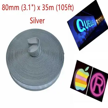 

3.1"x 105ft Silver Aluminum Return Coil for Channel Letter Sign Board Making