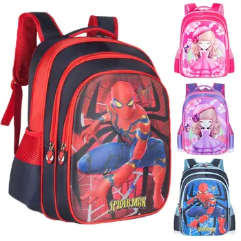 

Comics Princess Flower Boys Girls Baby Kindergarten School bag Bagpack Teenager Canvas Kids Student Backpacks Toddler Backpack
