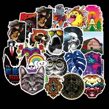 100 шт скейтборд модный бренд логотип водонепроницаемый стикер для багажа автомобиля Guaitar скейтборд телефон ноутбук велосипед мото стикер s