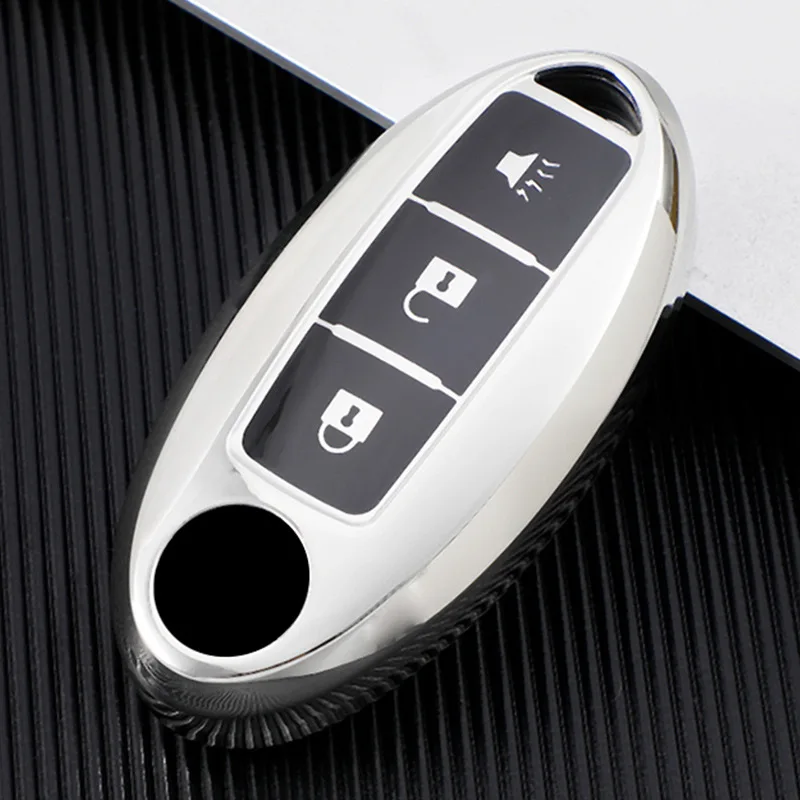 Cover Telecomando/chiave per Nissan Qashqai j11 j10 Juke Tiida Patrol Versa Pathfinder nota per Infiniti fx35 - H4855dd8995624cd986d9b3d1dc002b0eq