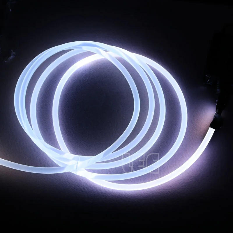 PMMA optical fiber cable side glow 5/6/8 mm diameter for fiber optic lighting DIY Light decoration fiber optic cable fiber optic lamp