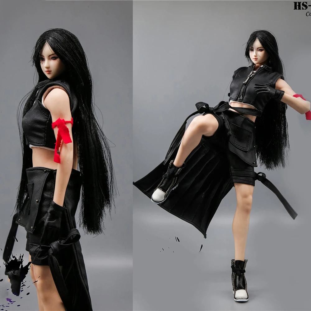 1/6 масштаб Tifa Lockhart костюм фэнтези женская модель фотография на 12 дюймов | Игрушки