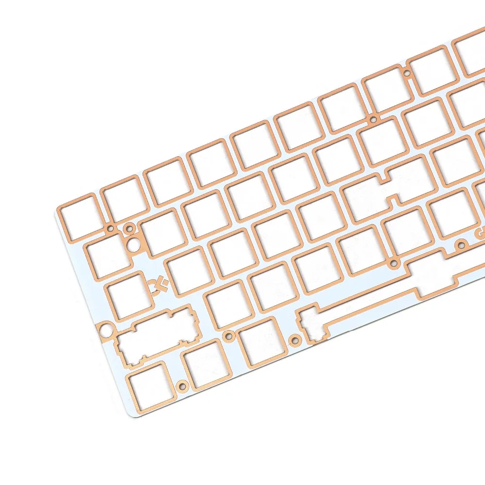 mecânico, RGB PCB Fiber Plate, Hotswap Kit,