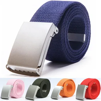 

Mens Belts New Unisex Canvas Women's Belt fashion Outdoor Tactical For Jeans Adjustable Apparel Accessories ремень женский