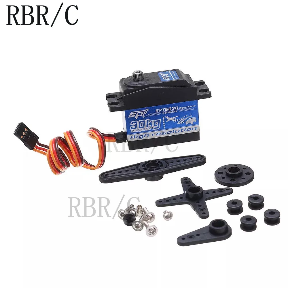 RBR/C 30kg90° металлический сервопривод для WPL MN различные дистанционное управление модификация автомобиля DIY аксессуары