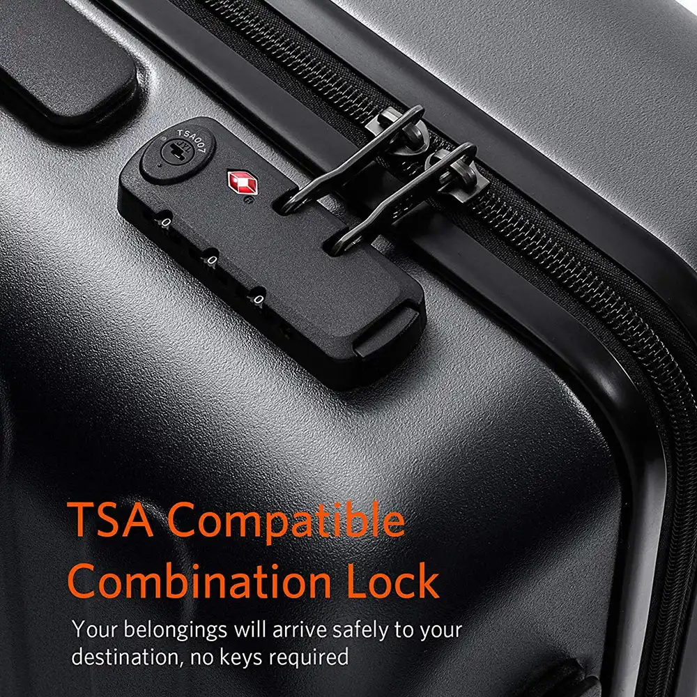 lightweight suitcases with tsa locks