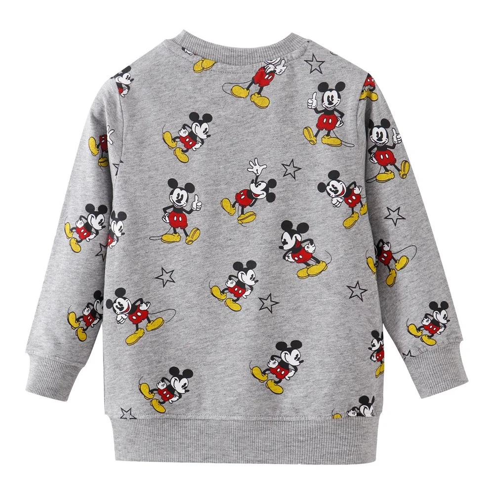 Moletom de Algodão Estampado para Meninos e Meninas Moletom Estampado Mickey Minnie Mouse Infantil Outono 2020 9 Moletom estampado mickey minnie mouse infantil, moletom