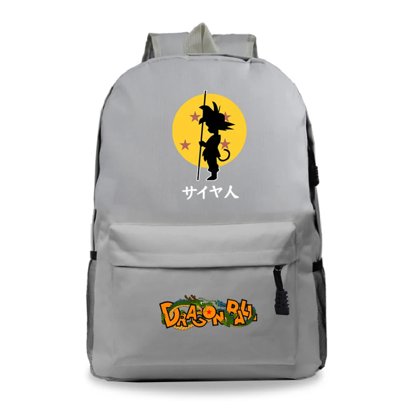 Mochila dragon ball backpack Back to school bag Travel knapsack Boy Girls bookbag packsack laptop shoulder bag