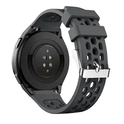 Premium Silicone Sport Wristband Bracelet - Huawei GT 2e (Gray)