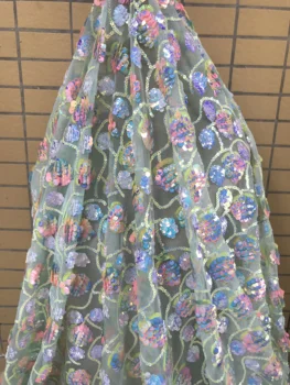 

beautiful Jolin-59.8814 Nigerian fabric for party dress new African embroidered lace fabric