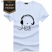 Мужские футболки, футболки наивысшего качества, модные летние футболки с героями мультфильмов для диджеев, хип-хоп футболки с коротким рукавом, плюс 5XL, TX111