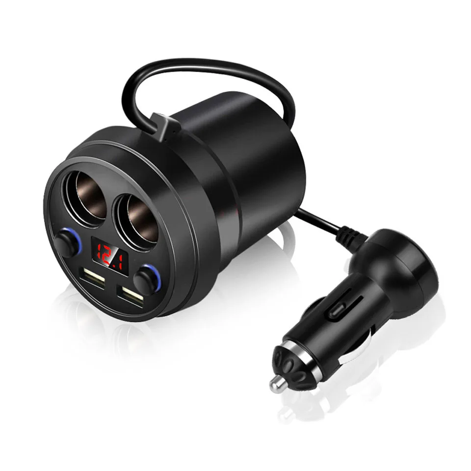 

Dual USB Car Charger 3.1A Quick Charge Smart Dual Cigarette Lighter Interface for Various Mobile Tablets DVR Camera Dash Cam