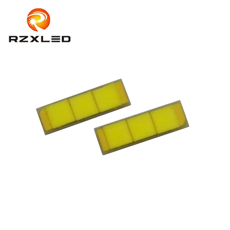 50 шт./лот LED 12W COB 9V 1000MA теплый белый Янтарный 1860 пакет SMD чип|Светодиодные чипы| |