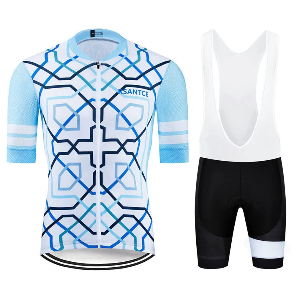 

2018 Cycling Jersey Sets Pro team Men Short Sleeve Mtb Cycling Clothing Bicycle Bike