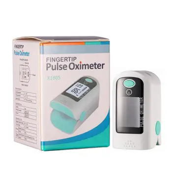 

Portable Fingertip Finger Pulse Oximeter Oxygen Fingertip Pulsoximeter Equipment With Dual-value Display Of Blood Oxygen & Pulse