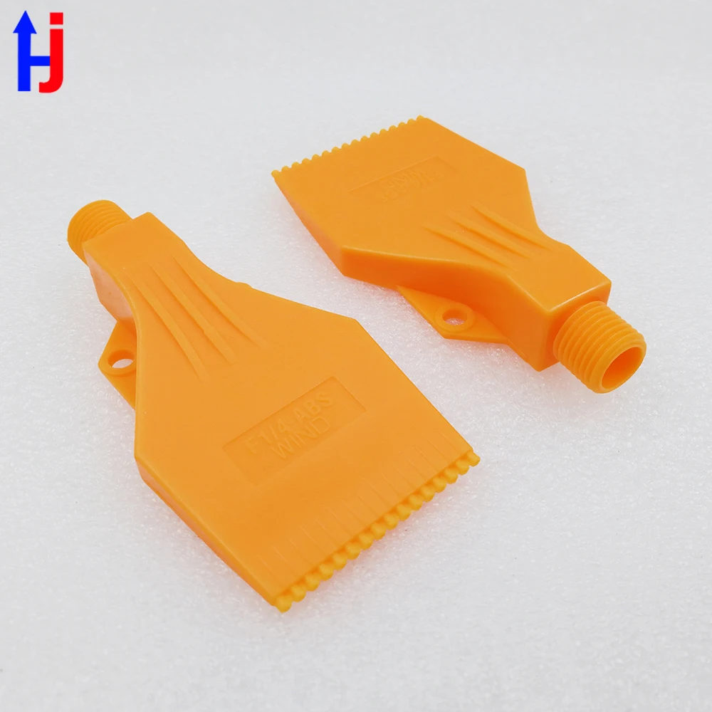 

ABS Plastic Wind Jet Nozzles for Parts, Cooling Parts, Parts Drying, 727-15Flat Wind Jet Air Nozzles, 1/4"