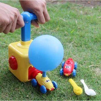 

Education Science Experiment Toy Inertial Power Balloon Car Toy Puzzle Fun Inertial Power Car Balloon Toys for Children Gift