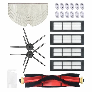 

1 Set Roller Side Brush Mop Cloths Filters Kit For Xiaomi Roborock S4 S5 S6 S5 Max Vacuum Cleaner Parts