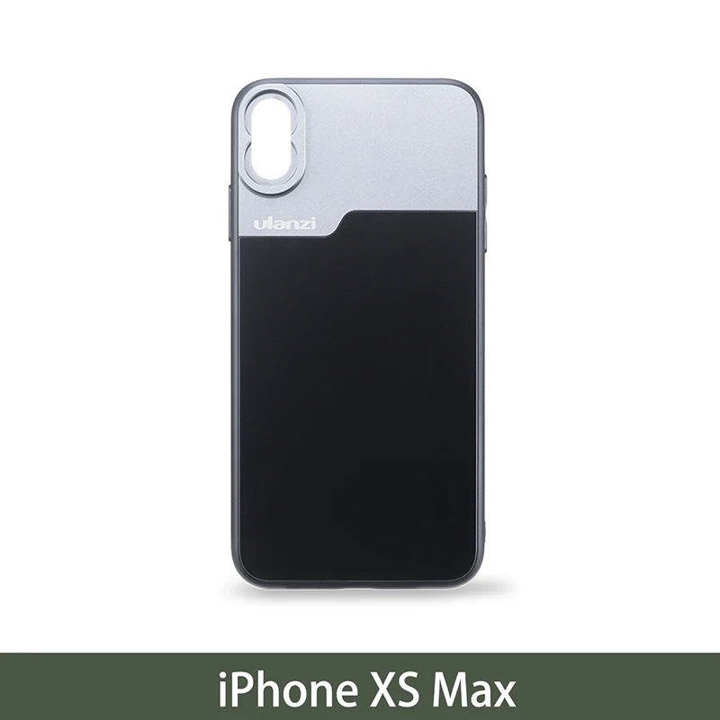 for iPhone XS MAX Чехол для телефона Ulanzi для iPhone 7/8 X XS XR 11 Pro Max samsung S10 N10 HUAWEI P30 mate 30 Pro анаморфные линзы 17 мм чехол для объектива - Цвет: for iPhone XS MAX